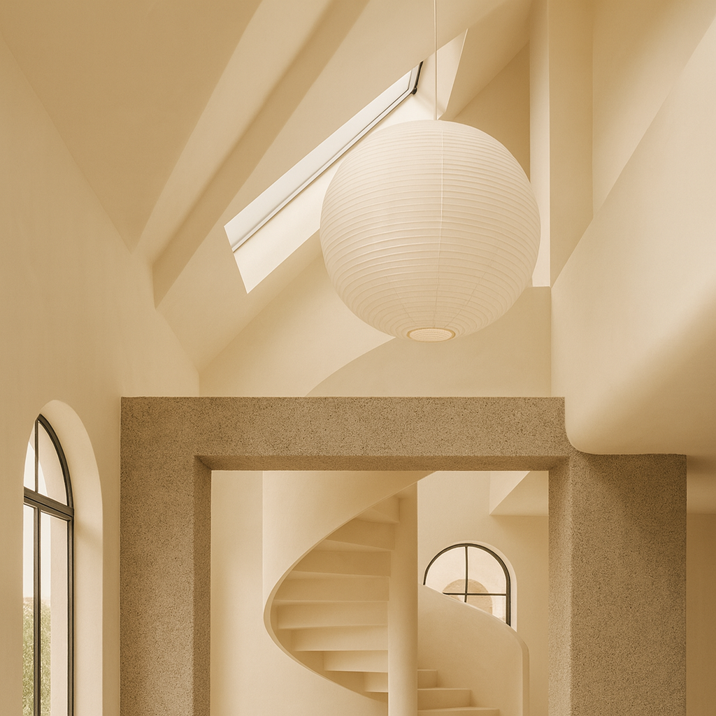 SORA | LAMPE SUSPENDUE EN PAPIER JAPONAIS