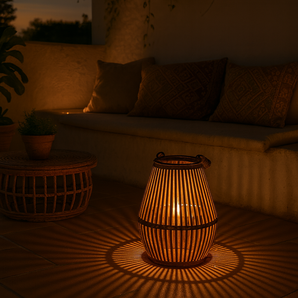 NOOR | LANTERNE SOLAIRE D'EXTÉRIEUR