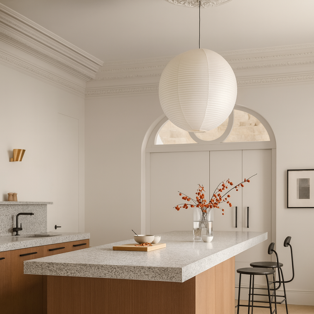 SORA | LAMPE SUSPENDUE EN PAPIER JAPONAIS