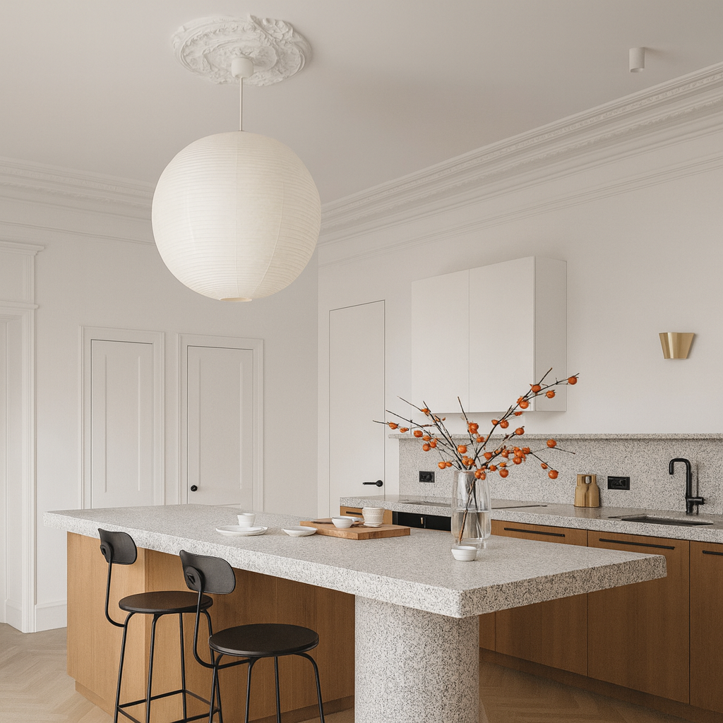 SORA | LAMPE SUSPENDUE EN PAPIER JAPONAIS